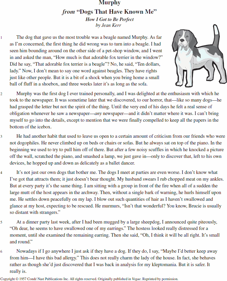 Essays on pets